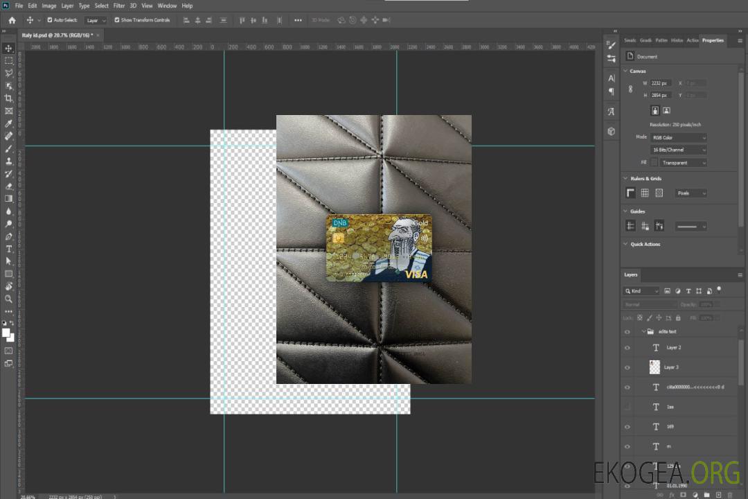 Norvège DNB banque visa carte d'or photolook avant template Norvège DNB banque visa carte d'or photolook avant template
